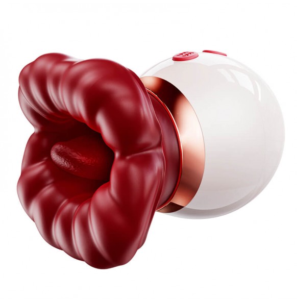 MizzZee - Mouth Love Licking Clitoris Stimulator Vibrator (Chargeable - Red) MizzZee - Mouth Love Licking Clitoris Stimulator Vibrator (Chargeable - Red)